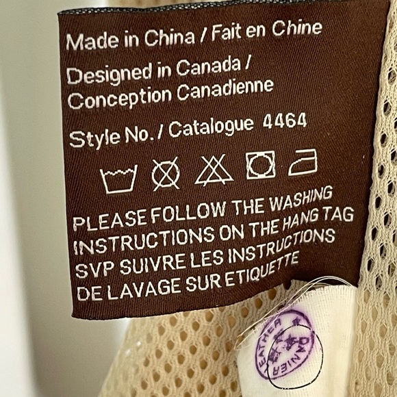 Vintage Danier Leather Suede Hooded Sleeveless Jacket Women’s US XS; UK 8 - 10 - Picture 12 of 12